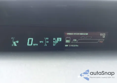 2013 Toyota Prius Two из США, поврежденный, VIN JTDKN3DUXD0347205